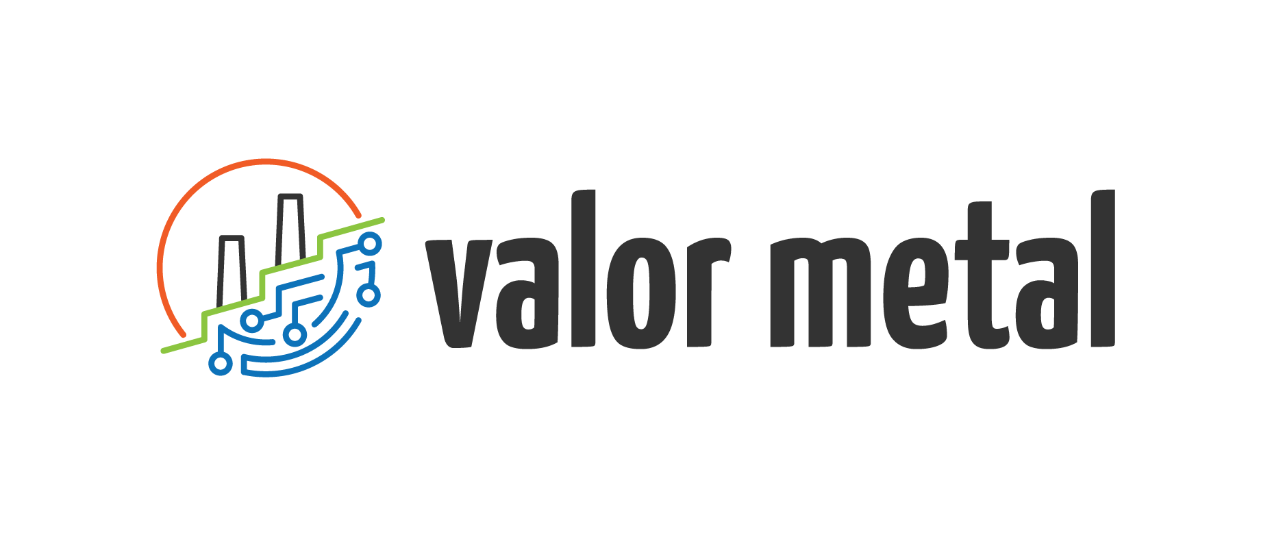Valor metal logo horizontal